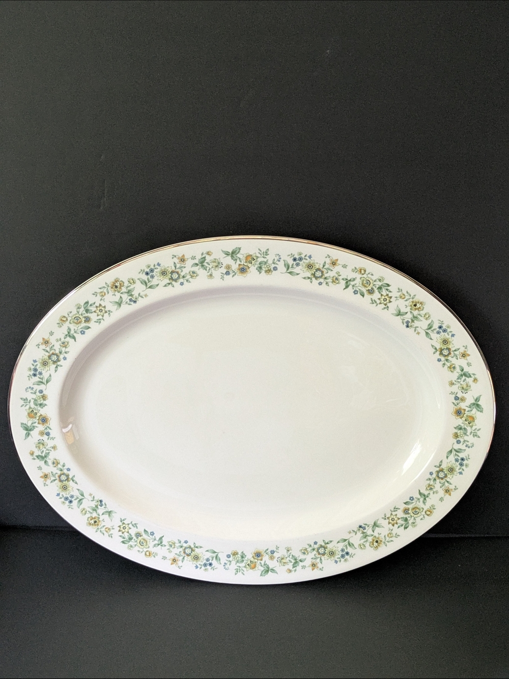 Vintage Royal Doulton Ainsdale Serving Platter Floral Bone China Cottagecore
